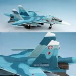 SU-34，1:100，WK10017 - 军用飞机 - bbhobbymodels