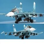 SU-34，1:100，WK10017 - 军用飞机 - bbhobbymodels