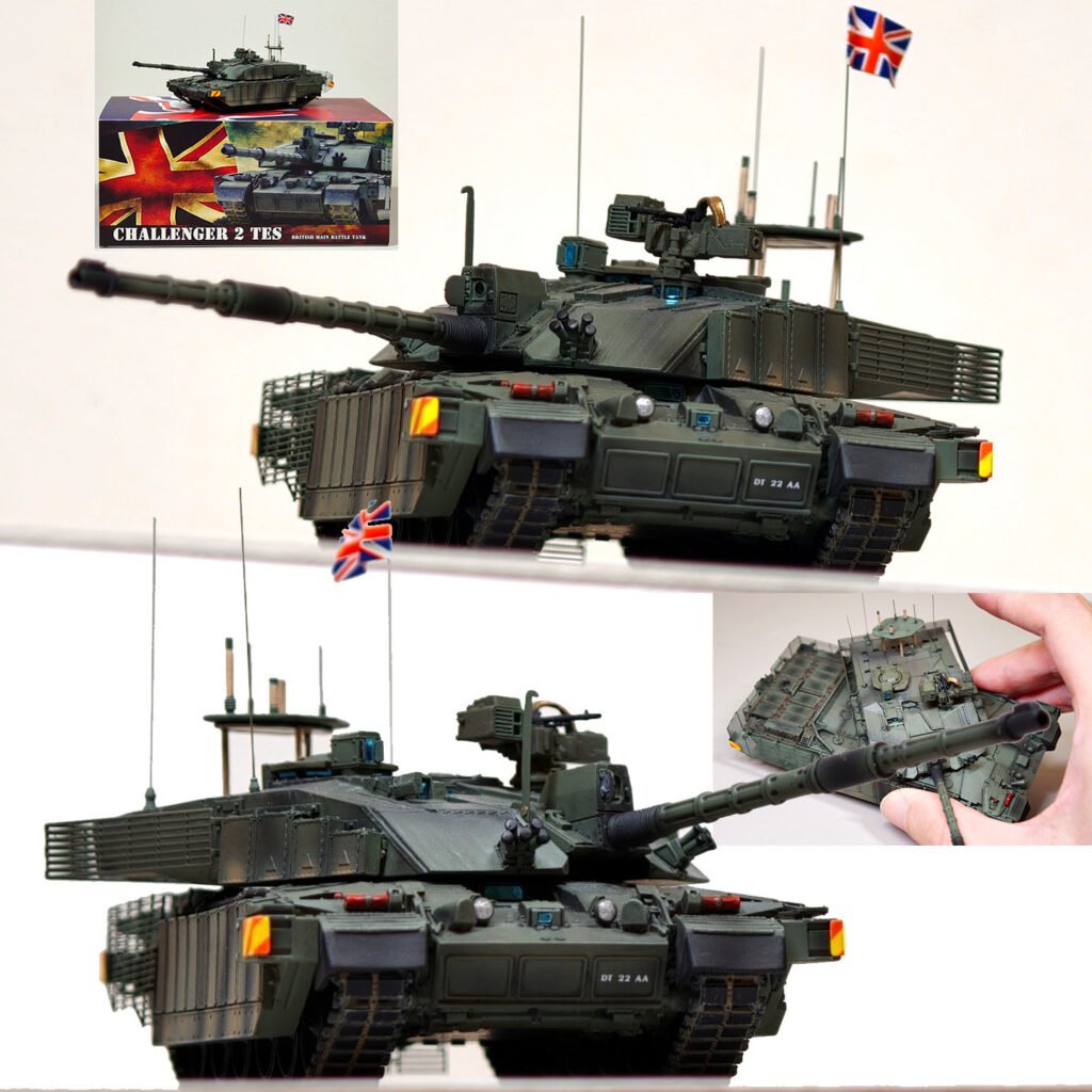 88MODEL Challenger 2 TES DT22AA MBT - 88 Model - bbhobbym...
