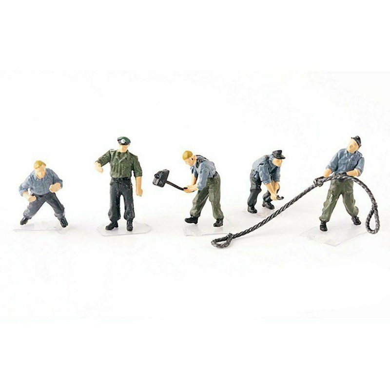 German Mechanical & Engine Maintenance Crew 5-Figure Set</trp-post-contain...