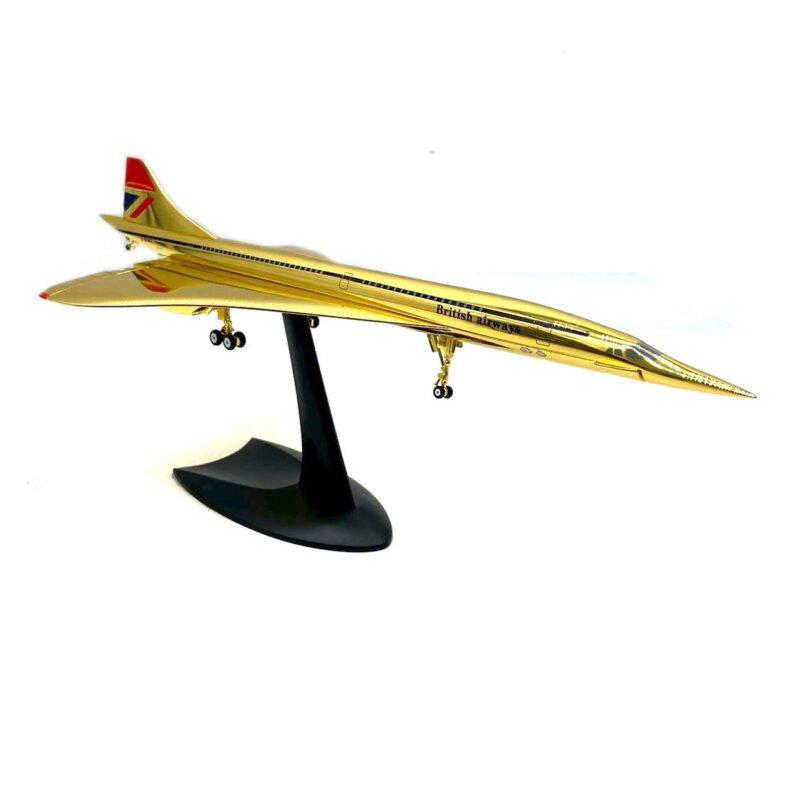 協和式客機（鍍金版），1:200，NU20010 - 軍用飛機...