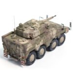 Panzerkampf 15551PC 德國「Boxer」裝甲偵察車，沙漠迷彩...