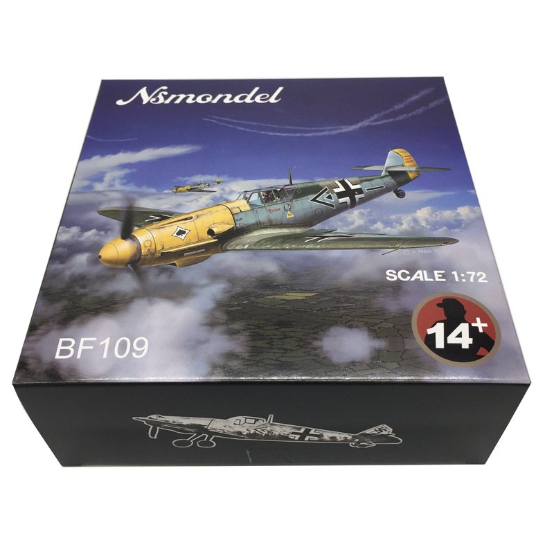 BF-109,  1:72,  NU72001 - Military Aircraft - bbhobbymodels