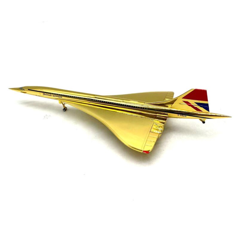 協和式客機（鍍金版），1:200，NU20010 - 軍用飛機...