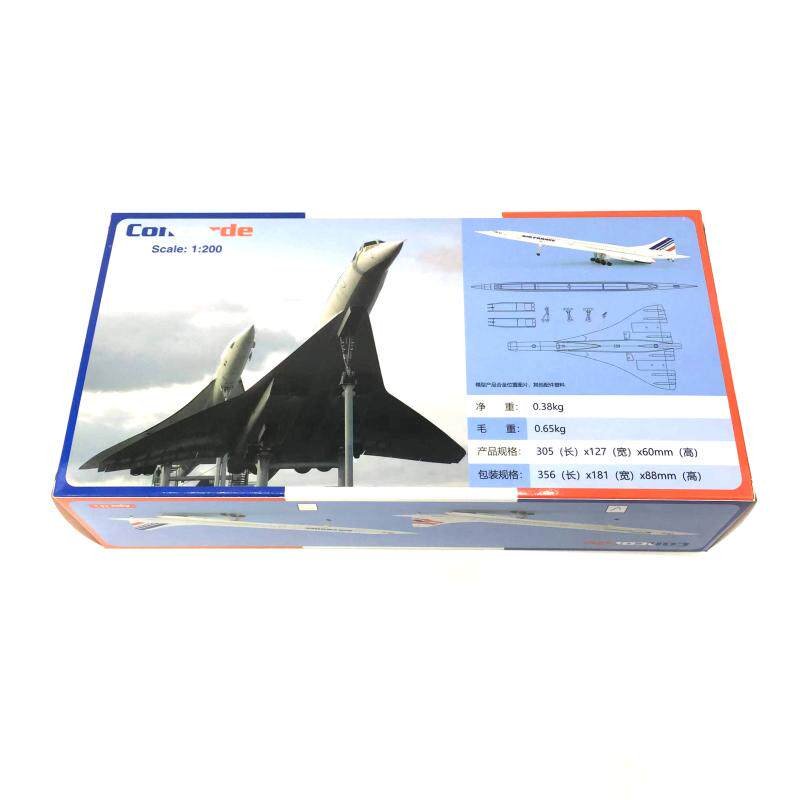 Concorde,  1:200,  NU20007 - Military Aircraft - bbhobbymodels
