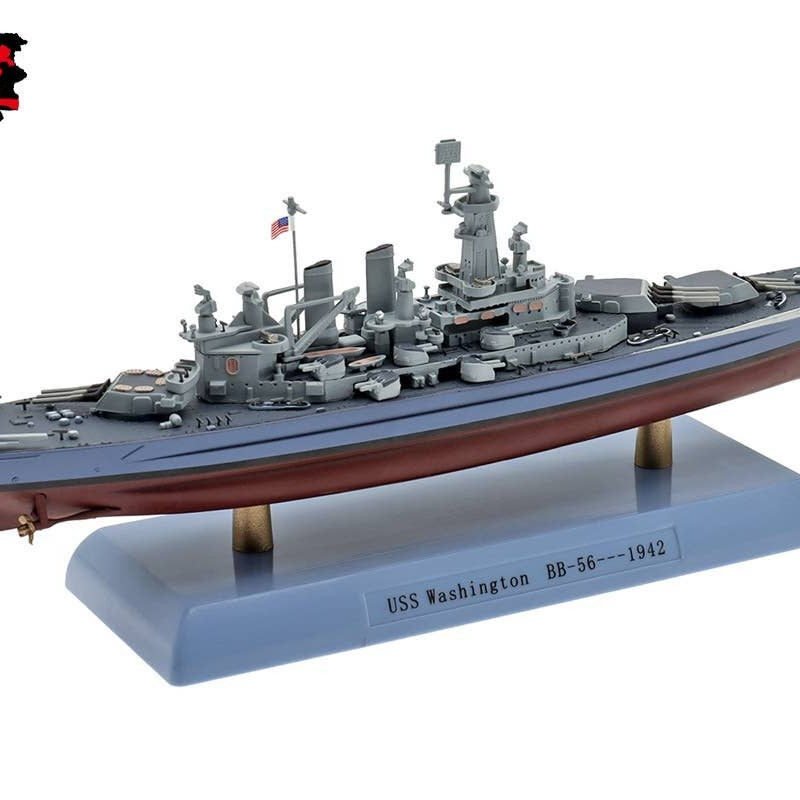 1/1000 U.S. Navy Battleship Washington Die-Cast Model - W...