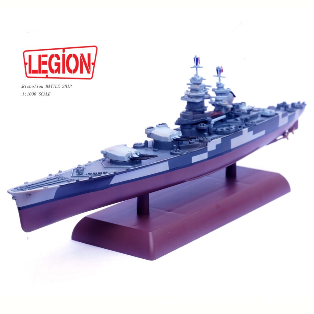 French Richelieu battleship, 1:1000 - Legion - bbhobbymodels