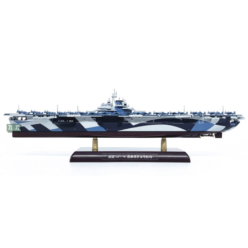 US CV-14 Ticonderoga Aircraft Carrier(30 Aircraft),1:1000...