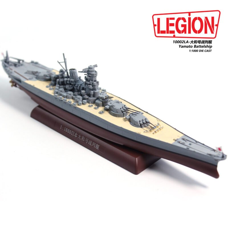 Japanese Yamato battleship, 1:1000 - Legion - bbhobbymodels