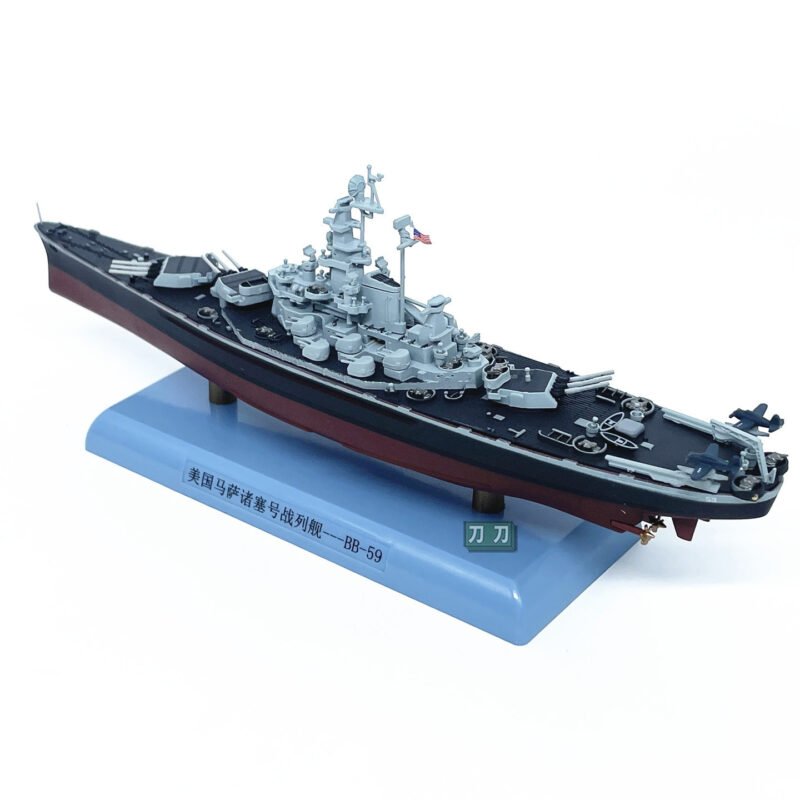 USS Massachusetts Battleship BB-59, 1:1000 - JiangWuTang ...