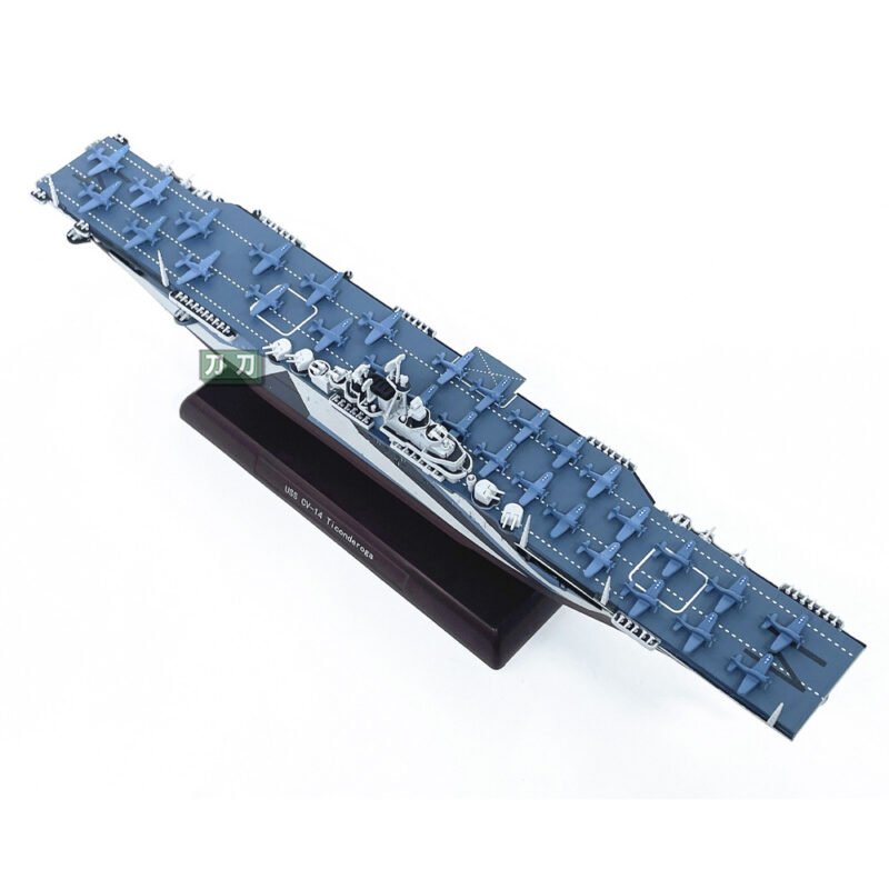 US CV-14 Ticonderoga Aircraft Carrier(30 Aircraft),1:1000...