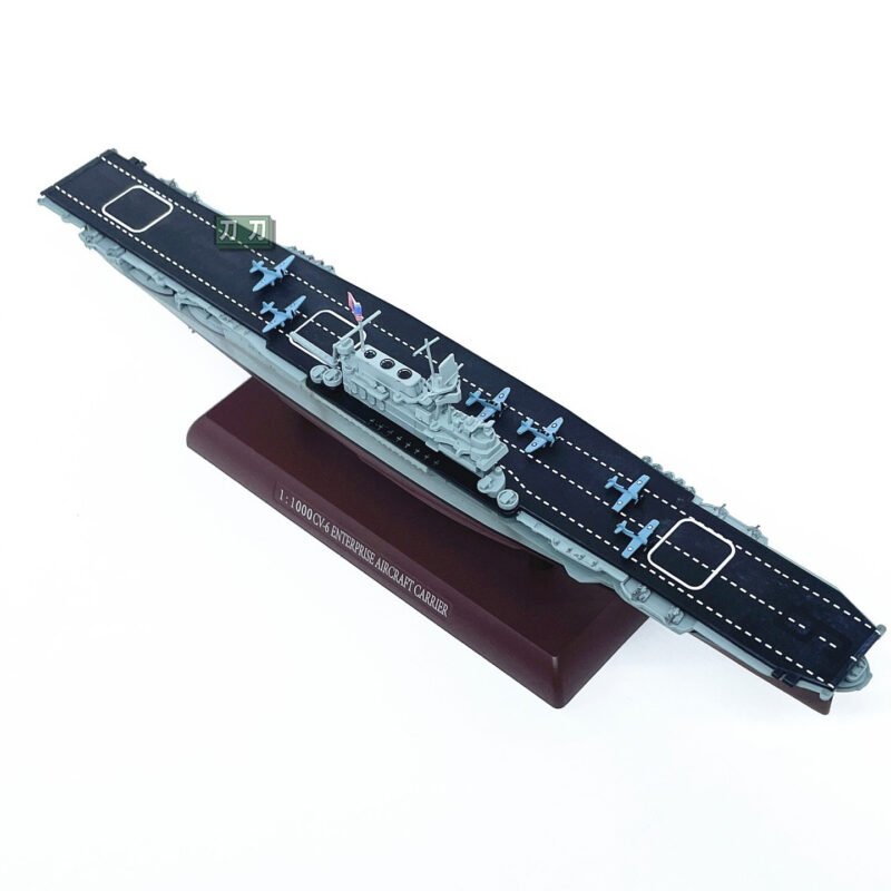 American USS Enterprise (CV-6) aircraft carrier(6 aircraft),1:1000</trp-post-c...