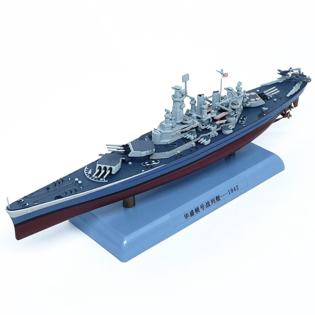 USS Washington Battleship BB-56, 1942, 1:1000 - JiangWuTa...