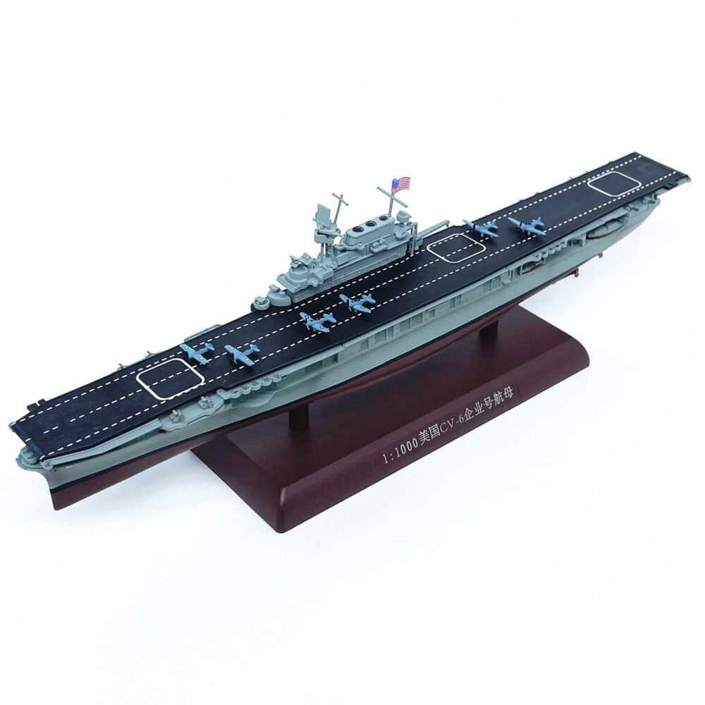 American USS Enterprise (CV-6) aircraft carrier(6 aircraft),1:1000 - Legion - bbhobbymodels
