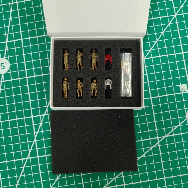 U.S. Soldier Figure Set 6 Figures, 1:72 - Dioramas - bbhobbymodels