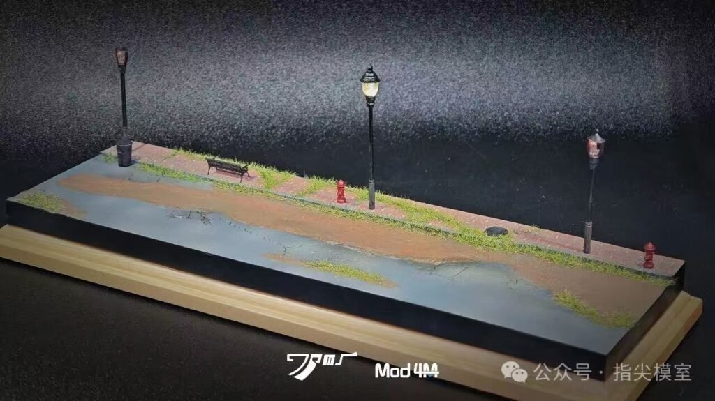 Scene Base–Prague Street, FTD-005 - Dioramas - bbhobbymodels