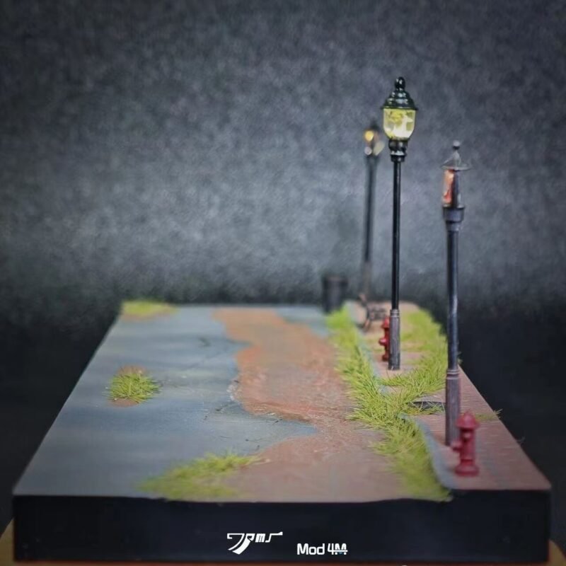 Scene Base–Prague Street, FTD-005 - Dioramas - bbhobbymodels