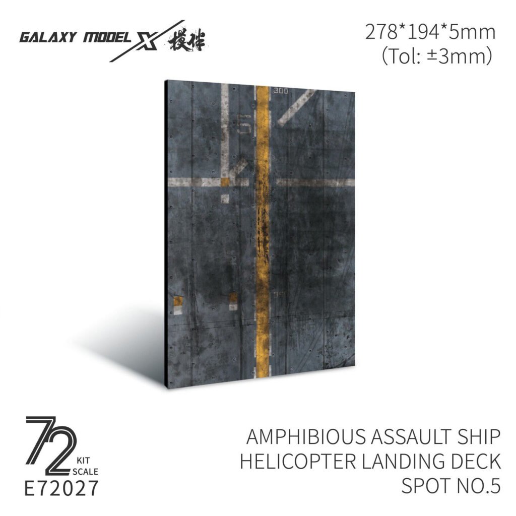 Aircraft‑Carrier Deck, Runway, Parking Apron & Maintenance Diorama, E72027-E72032 - Dioramas - bbhobbymodels