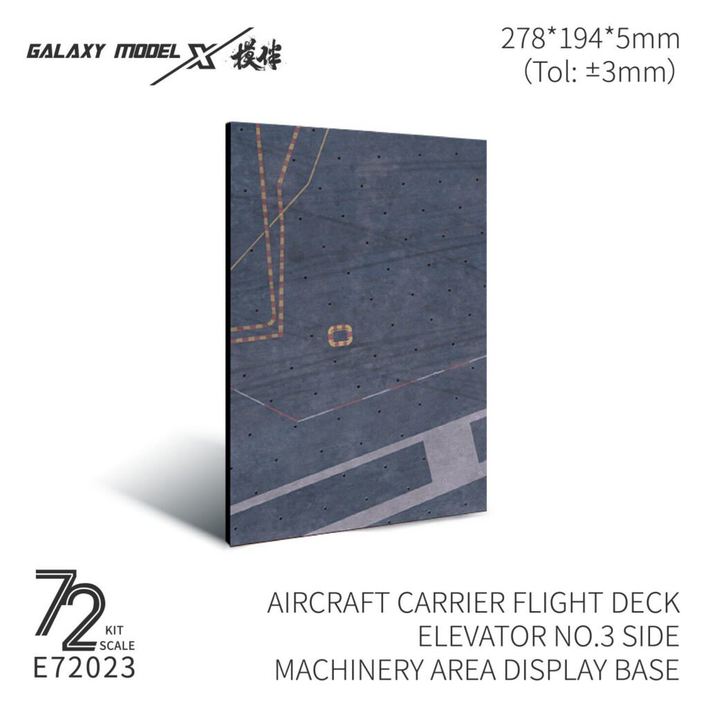 Aircraft Carrier Flgiht Deck,Embossed‑texture E72023-E72026 - Dioramas - bbhobbymodels