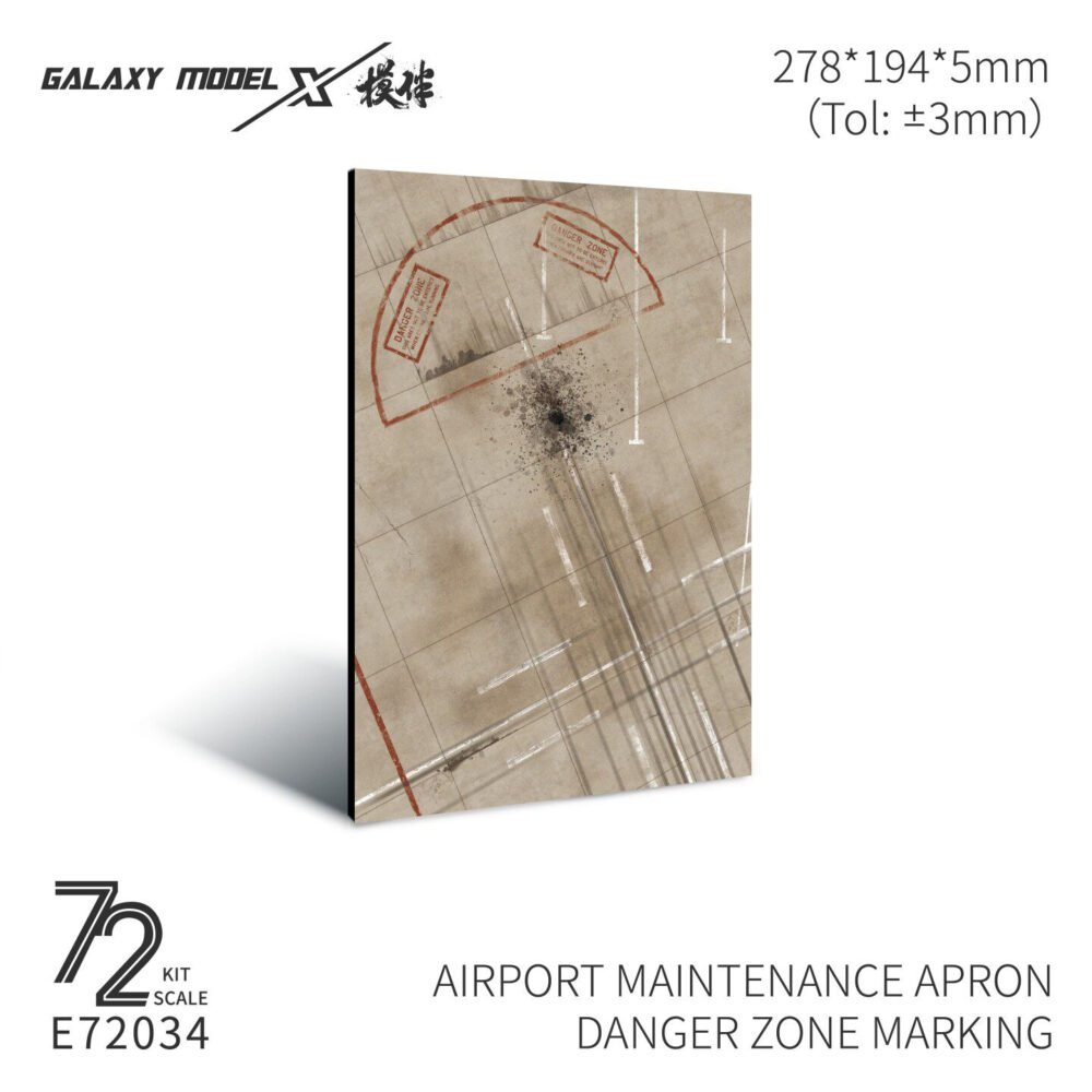 Aircraft‑Carrier Deck, Runway, Parking Apron & Maintenance Diorama, E72033-E72038 - Dioramas - bbhobbymodels
