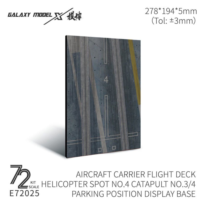 Aircraft Carrier Flgiht Deck,Embossed‑texture E72023-E72026 - Dioramas - bbhobbymodels