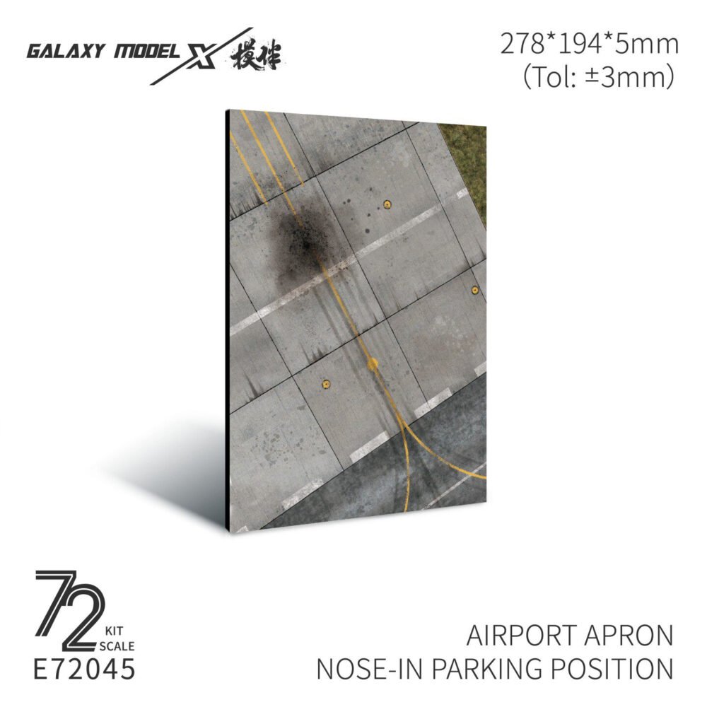 Aircraft‑Carrier Deck, Runway, Parking Apron & Maintenance Diorama, E72045 - Dioramas - bbhobbymodels