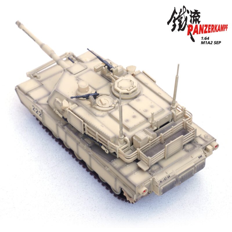 12504PB 1:64 Scale M1A2 SEP Company commander’s gun tank “Beast Ma...