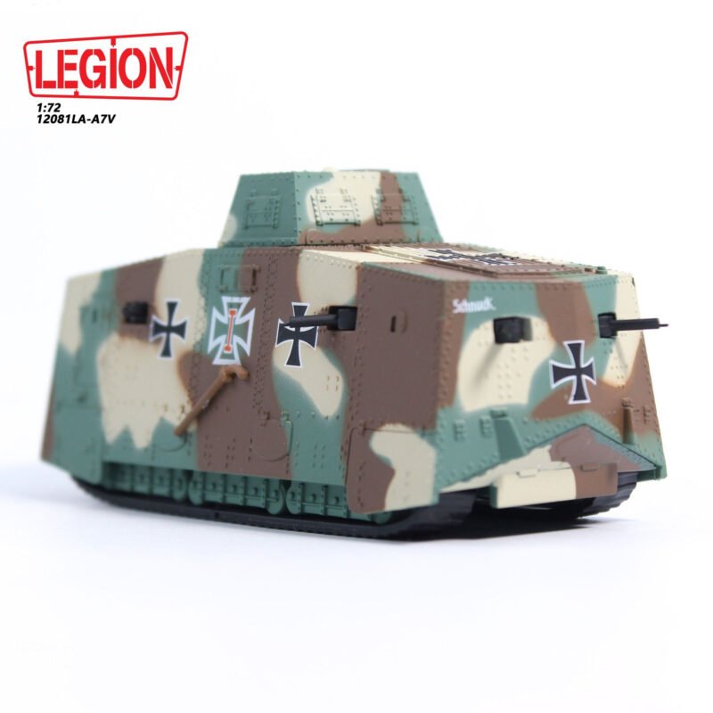 12081LA – Sturmpanzerwagen A7V,  No. 504 “Schnuck”, WWI German Heavy Tank - Panzerkampf - bbhobbymodels