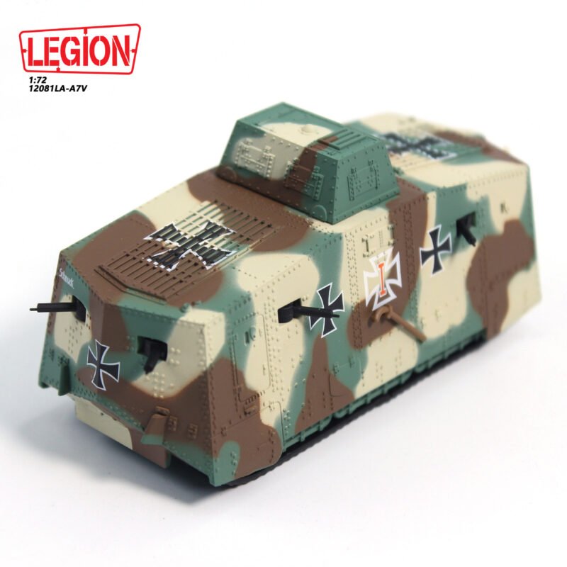 12081LA – Sturmpanzerwagen A7V,  No. 504 “Schnuck”, WWI German Heavy Tank - Panzerkampf - bbhobbymodels