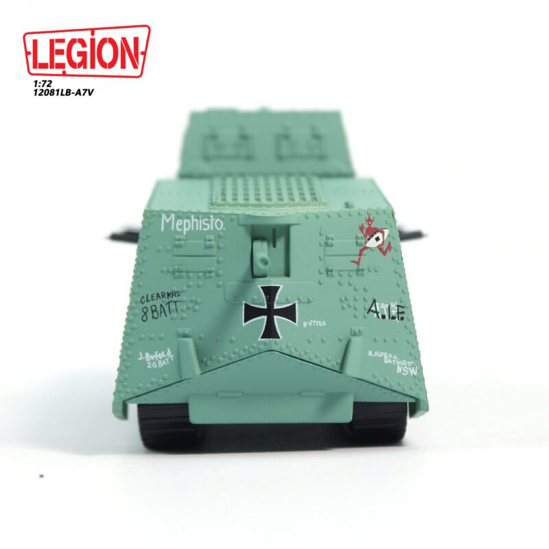 12081LB – Sturmpanzerwagen A7V,  No.506 “Mephisto”, WWI German Heavy Tank - Panzerkampf - bbhobbymodels