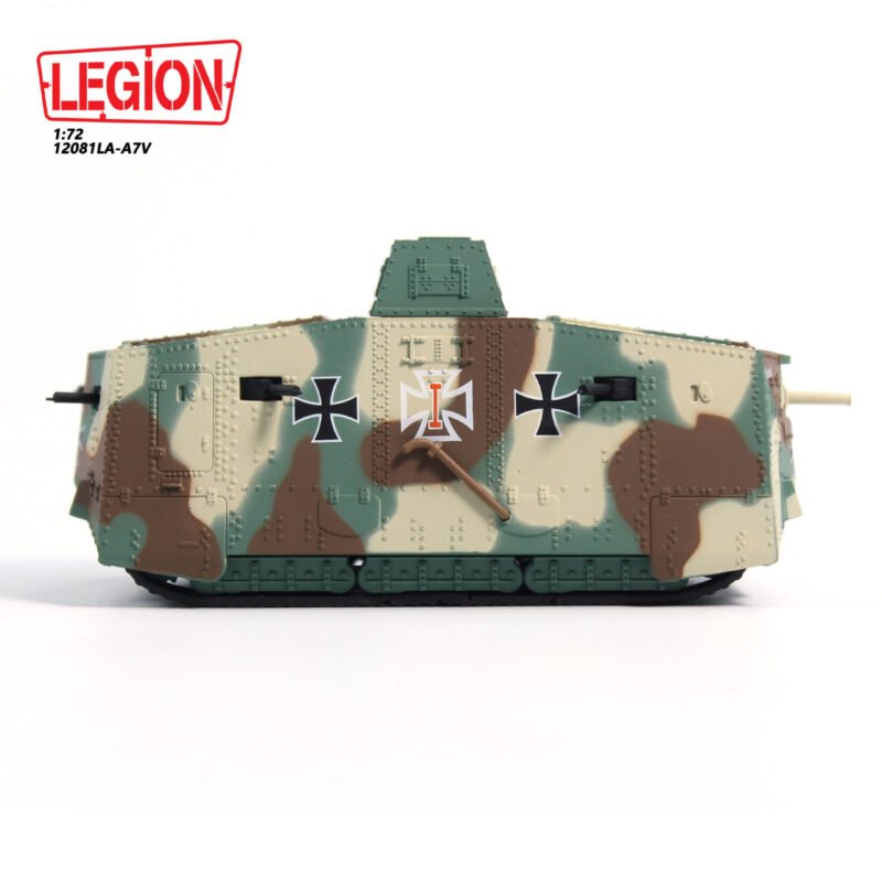 12081LA – Sturmpanzerwagen A7V,  No. 504 “Schnuck”, WWI German Heavy Tank - Panzerkampf - bbhobbymodels