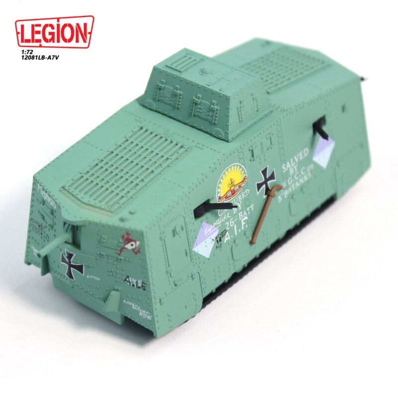 12081LB – Sturmpanzerwagen A7V,  No.506 “Mephisto”, WWI German Heavy Tank - Panzerkampf - bbhobbymodels