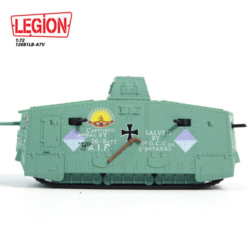 12081LB – Sturmpanzerwagen A7V,  No.506 “Mephisto”, WWI German Heavy Tank - Panzerkampf - bbhobbymodels