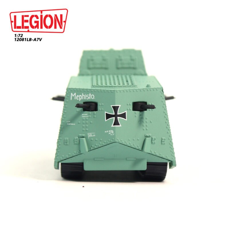 12081LB – Sturmpanzerwagen A7V,  No.506 “Mephisto”, WWI German Heavy Tank - Panzerkampf - bbhobbymodels